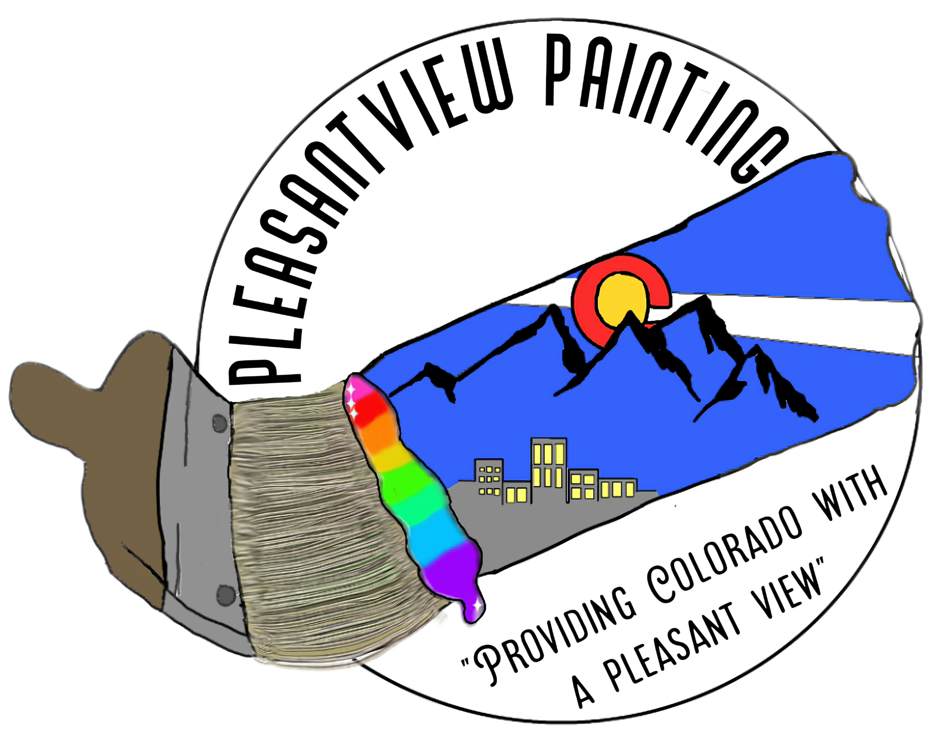 Pleasant View Painters Logo